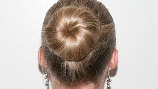 TUTORIEL  Le chignon bun pour les nulles [upl. by Skelly]