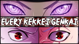 Every Kekkei Genkai In NarutoNaruto Shippuden  All Kekkei Genkai Explained [upl. by Damalus661]