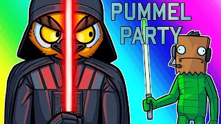 Pummel Party Funny Moments  Darth Vanoss Climbs the Ranks [upl. by Aivyls]