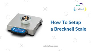 How To Setup A Brecknell 6710U 60 lb POS Scale [upl. by Sunderland649]