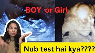 Nub Test hai kya  Nuchal Transcluency  Boy or Girl gender prediction [upl. by Socrates]