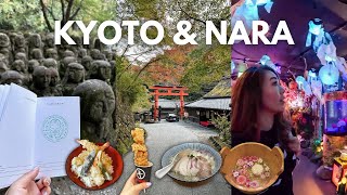 4Day Japan Travel Itinerary  Kyoto amp Nara unique things to do places to eat travel tips [upl. by Avictor]