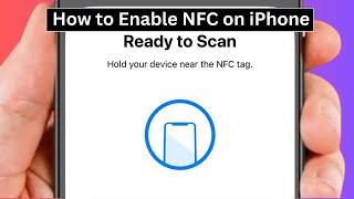 How to Enable NFC on iPhone  iOS 18 [upl. by Relyhs]