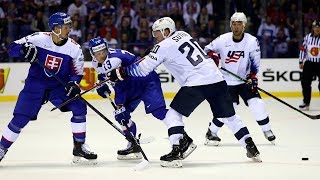 Tomas Tatar Erik Cernak score in Team Slovakia’s 41 win against Team USA  IIHF World Championship [upl. by Aneek]