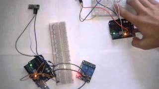 Arduino remote relay control using 433Mhz RF modules [upl. by Gudren951]