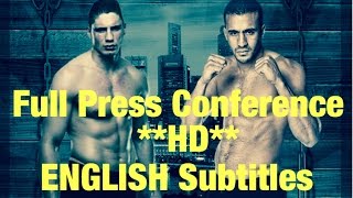 Badr hari vs rico Verhoeven  ENGLISH subtitles  HD Full press conference  بدر هاري [upl. by Imas325]