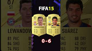 LEWANDOWSKI VS SUAREZ FIFA 10  FIFA 23 [upl. by Nanfa]