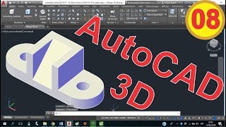 Video 08 AutoCAD 3D 100 PRÁCTICO [upl. by Ihpen]