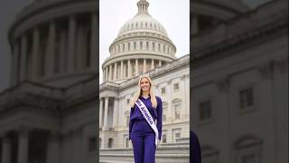 MissAmerica on Capitol Hill for PancreaticCancerAwarenessMonth 💜 [upl. by Ellison357]