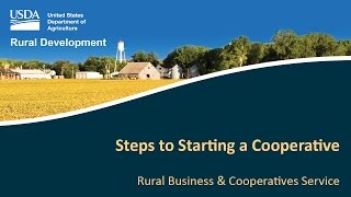 Steps to Starting a Cooperative [upl. by Chatav]