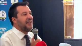 PONTE DI GENOVA AI BENETTON SALVINI quotSURREALE BALLETTO TRA PD E M5S FANNO I CAPRICCIquot [upl. by Silvestro]