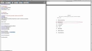 LaTeX Tutorial 3 helloworld  article skeleton labels and referencing [upl. by Gipps996]