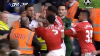 Memphis vs Walker FIGHT EURO PL [upl. by Haye]