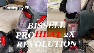 Bissell ProHeat 2x Revolution Pet Pro Unboxing by FE [upl. by Yacov]