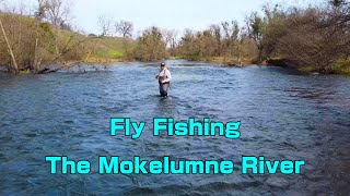 Fly fishing at Mokelumne river [upl. by Enifesoj]