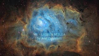 M8 — Lagoon Nebula by Ariel Cappelletti [upl. by Katharina157]