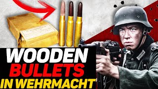 Wooden BULLETS in Wehrmacht troops The secret is revealed WW2 documentary [upl. by Skelton992]