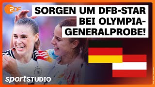 Deutschland – Österreich Highlights  EMQualifikation  sportstudio [upl. by Nnairak]