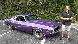 Is the 1970 Challenger RT 440 Six Pack the KING of Muscle Cars [upl. by Arob]