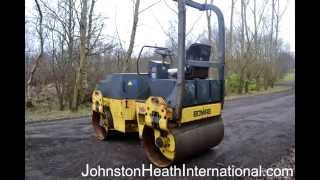 Bomag 120AD 3 Tandem Vibrating Roller [upl. by Irec975]