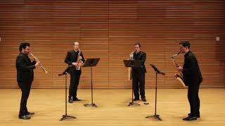 Saxophonquartett 2014  Georg Friedrich Haas [upl. by Chamkis]