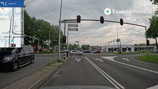 Moordrecht Gouda  CBR Examenroute [upl. by Ahser]