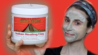 AZTEC SECRET HEALING CLAY MASK REVIEW DR DRAY [upl. by Terza]