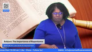 Replay  Courts of Heaven Ministries  Sunday Service Online 11am [upl. by Haizek]