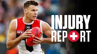 Injury Report Round 20 [upl. by Dolley]