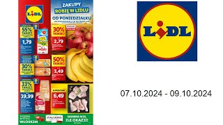 Gazetka Lidl PL  07102024  09102024  Od poniedziałku [upl. by Akeirahs]