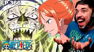 NAMI VS ABSALOM  ONE PIECE EPISODIO 366 ARCO THRILLER BARK REACT [upl. by Merry]