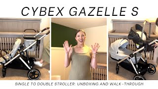 Cybex Gazelle S Unboxing  Walkthrough  Configurations [upl. by Reinaldos995]