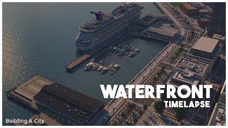 Building A City 56 S2  Waterfront  Minecraft Timelapse [upl. by Faline]