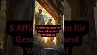 5 Affirmationen  Gesundheit ⛑ gesundheit affirmationen wohlstand erfolg erfolgstipps [upl. by Taima]