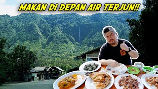 BANTAI SEMEJA PENUH MAKANAN DI DEPAN AIR TERJUN [upl. by Grote]