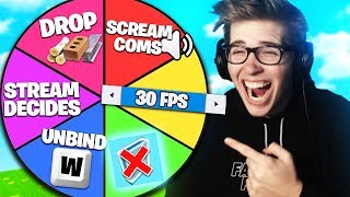 The Ultimate Fortnite Challenge Wheel  Bazerk [upl. by Zadack]