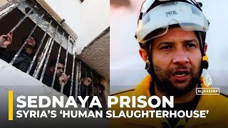 Assads prisons are human slaughterhouses with daily torture and executions Syrian White Helmets [upl. by Etteinotna980]