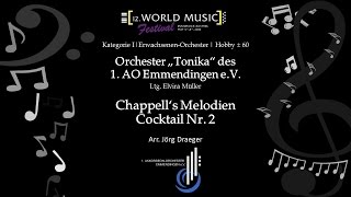 1 AOE  Orchester quotTonikaquot  Chappells Melodien Cocktail Nr2 [upl. by Naarah868]