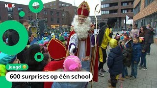 Sinterklaas op de grootste school van Nederland [upl. by Aineval860]