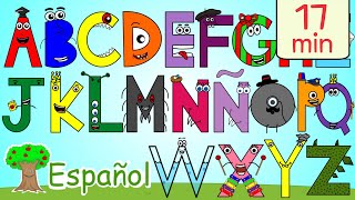 ¡Las Letras y sus Colores y Más Canciones Infantiles del ABC  El Árbol del Español [upl. by Enovaj]