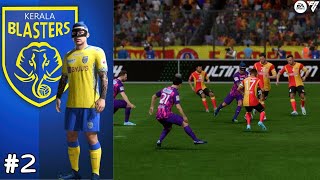 Kerala Blasters Career Begins  DEBUT MATCH IN ISL  Player Career Mode Malayalam [upl. by Helm]