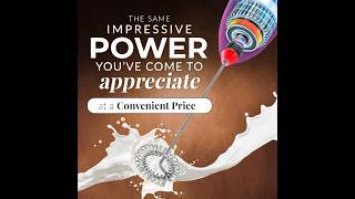 Kitchen Powerful Milk Frother Wand [upl. by Adnoek]