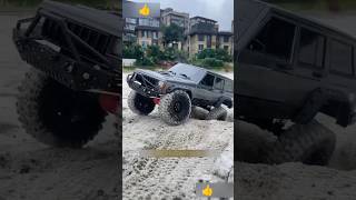 Rc AXX4 110 scale electric 4wd car jeep reviewshortsrcwltoysviralvidesunboxingtoys [upl. by Arvad567]