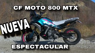 NUEVA CF MOTO 800 MTX La máquina perfecta [upl. by Sanoj]