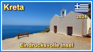 Kreta 2024  Eindrucksvolle Insel  4K [upl. by Razal171]