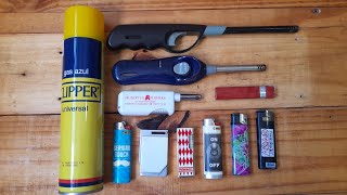 How To Refill Vintage Gas Lighters diy [upl. by Imas]