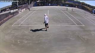 Club Championship Singles 2024  D Heritage v A Paulk [upl. by Ahmed]