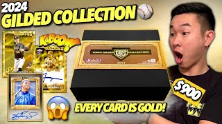 THESE HIGHEND CARDS ARE INSANE BOOM 😱🔥 2024 Topps Gilded Collection Baseball Hobby Box Review x3 [upl. by Chladek]