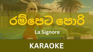 Rathu Rata Kaju Karaoke  Lahiru Perera  Without Voice  With Lyrics  Instrumental [upl. by Ahsrats]