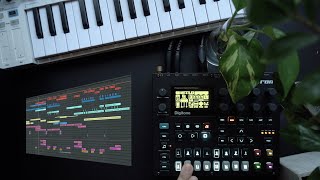 Sketching on Digitone amp polish in Ableton Overbridge is exceptional [upl. by Nancy]